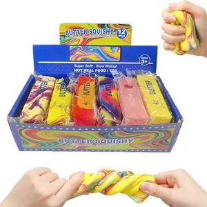 12pcs Novel Squishy Stress Relieving Toys, Anxiety Relief, Slow Rebound, Fun Interactive Design, Cute Desktop Accessories, Party Gifts, Boxed