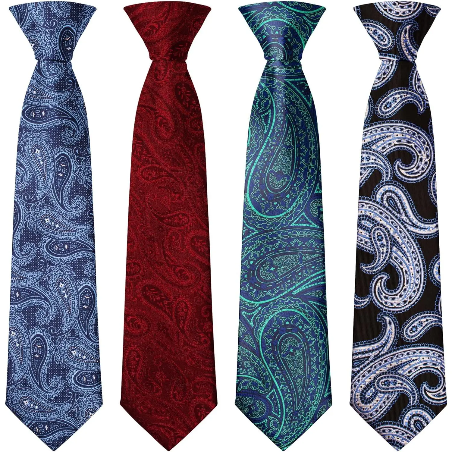 Black Ties for Men, Formal Neckties for Men, Solid Color Mens Ties for Business, Wedding, Party, Mens Neck Tie