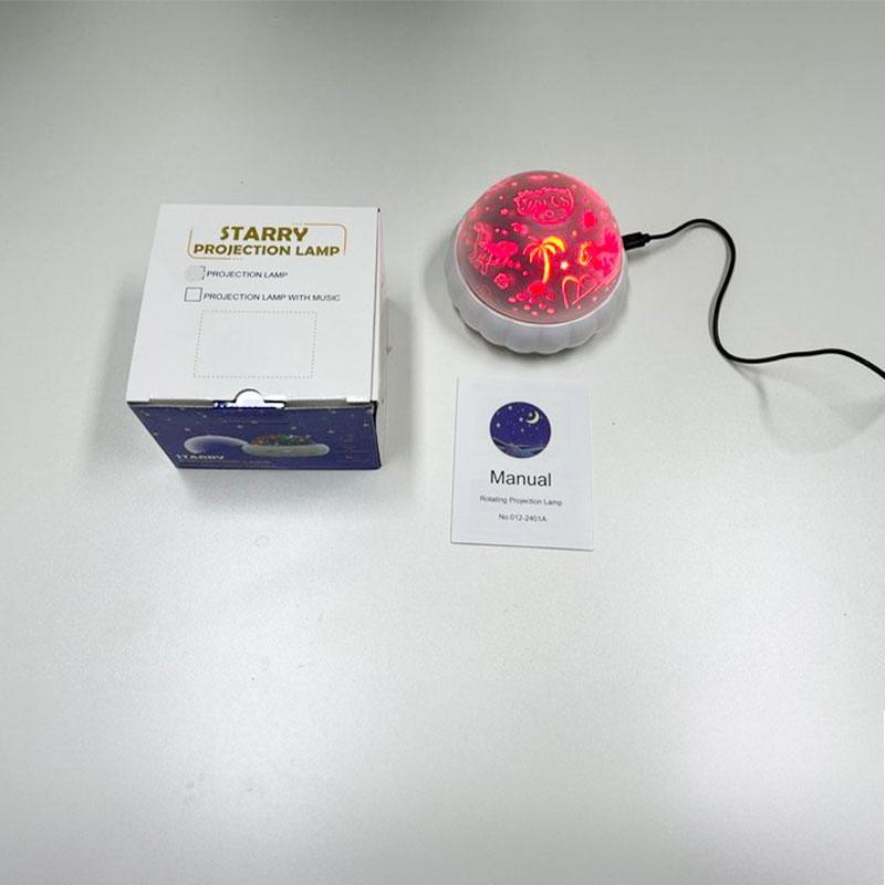 360 °   Rotating Night Light Planetarium Star Projector, 1 Count USB Powered Starry Sky Dinosaur Projector Light, Bedroom Ceiling Wall Decor, Best Gift for Boys Girls, Ceiling Projection Lamp, LED Projector Light