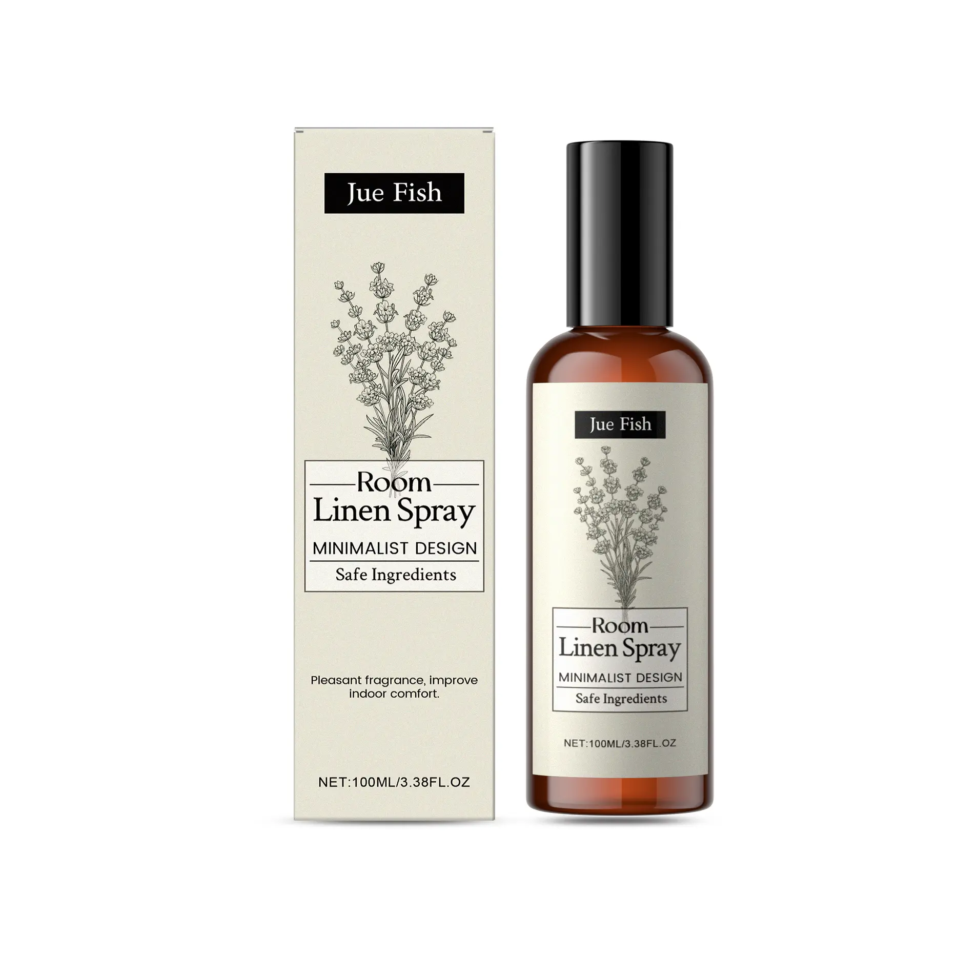 Indoor Scented Lavender Aroma Spray - Long-Lasting Perfume, Room Air Freshener, Home Deodorant