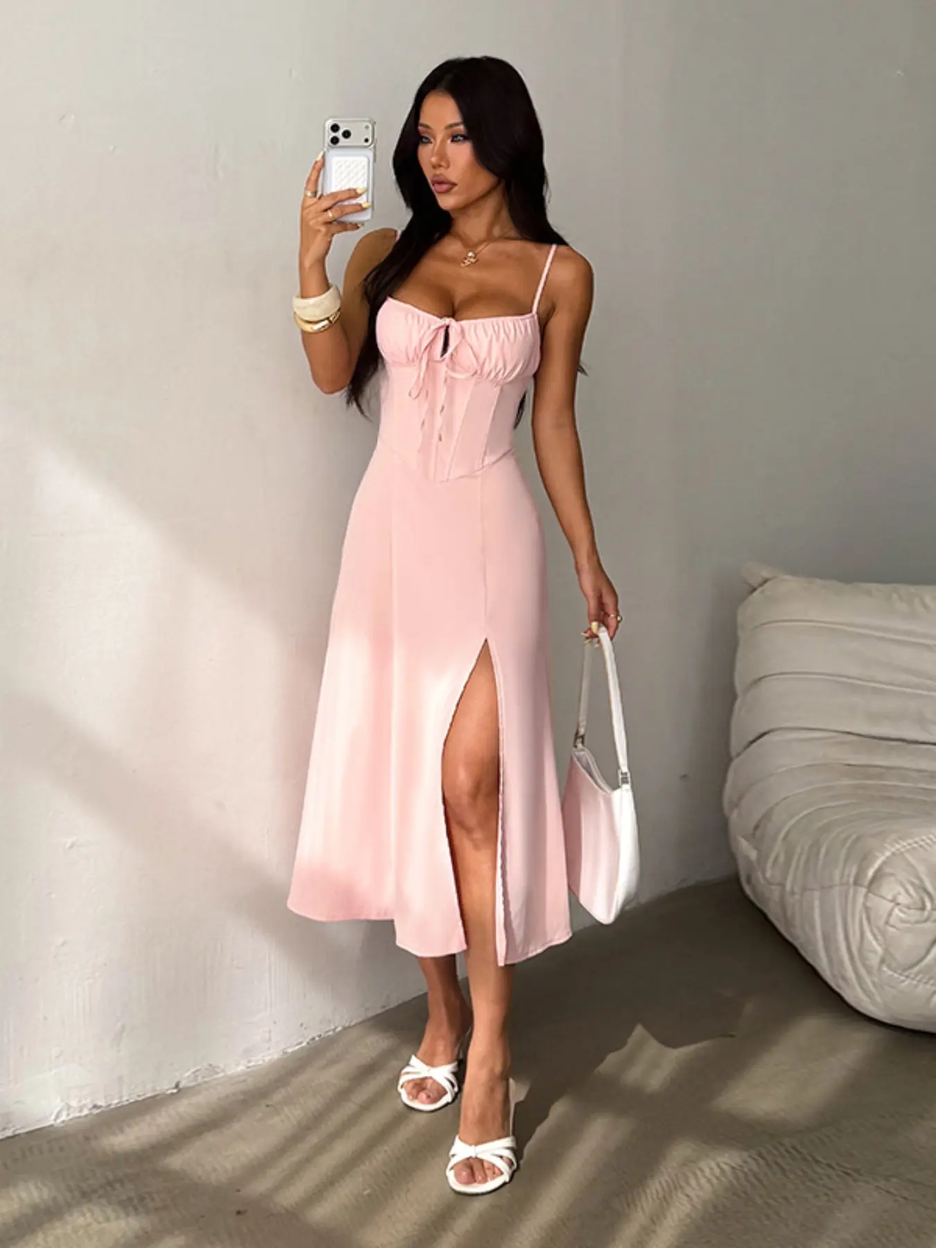 A-Line Halter Dress, Elegant Summer Party Wear, Casual Office, Comfortable Daily Wear, Perfect for All Occasions