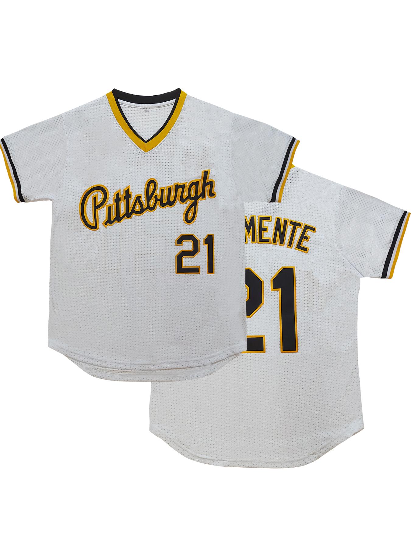 Men's Letter & Number Embroidered Baseball Jersey, Casual Breathable Short Sleeve Baseball Top for Training Competition Party, Mens Sportswear for Spring & Fall