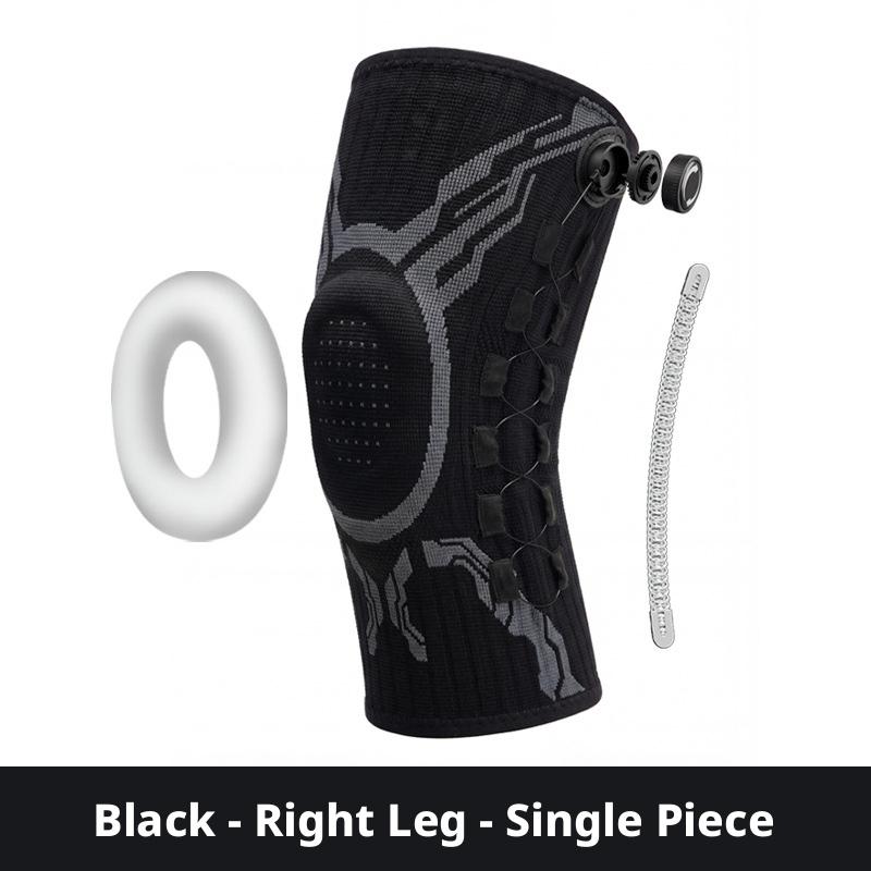 A Knee Brace That Can Be Adjusted with a Knob, Featuring Spring Support And Absorption, Designed for Outdoor And Fitness The Knees