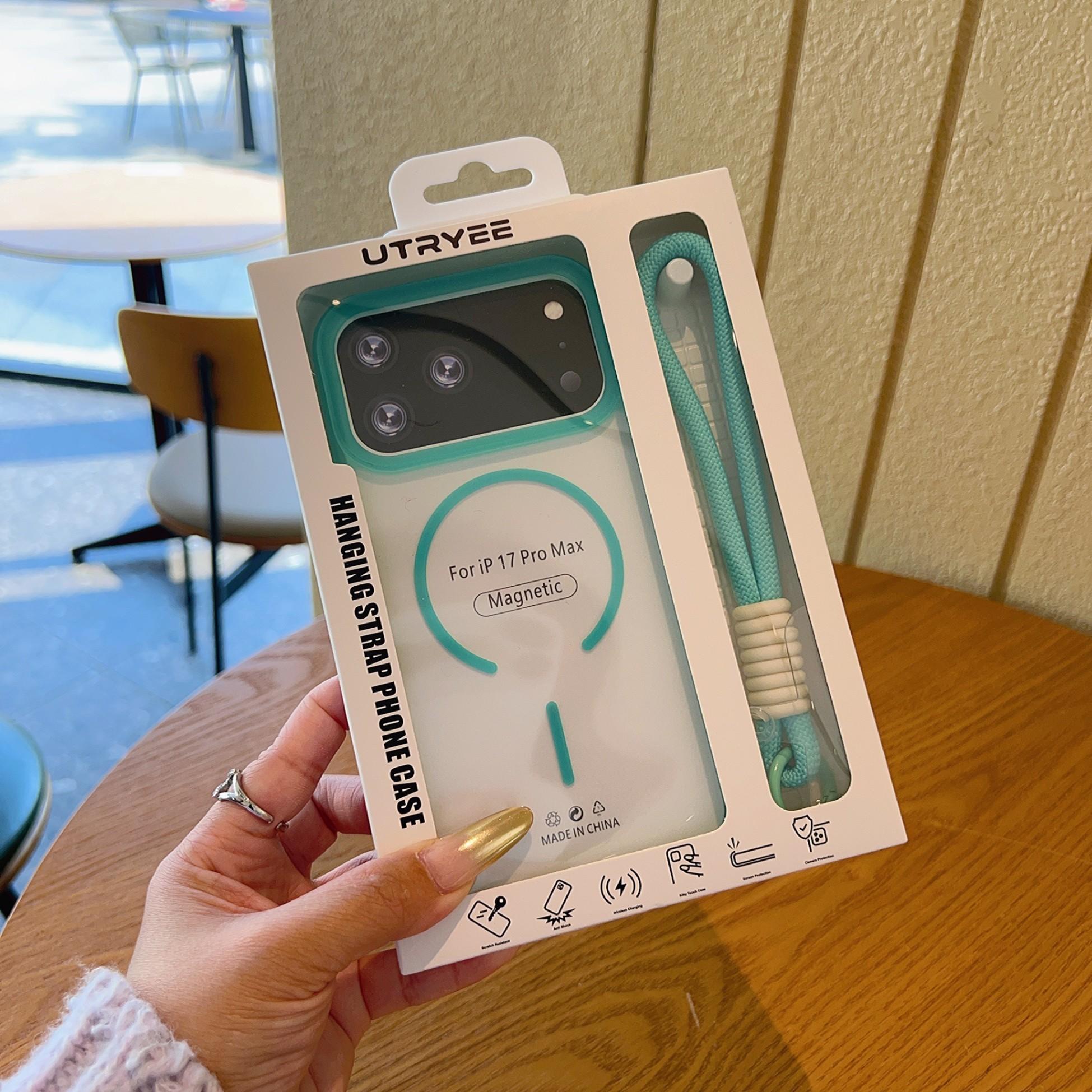 Translucent Frosted Phone Case for iPhone 17 Pro Max 16 15 14 13 12 11, Soft Edge Clear Acrylic Magnetic Case