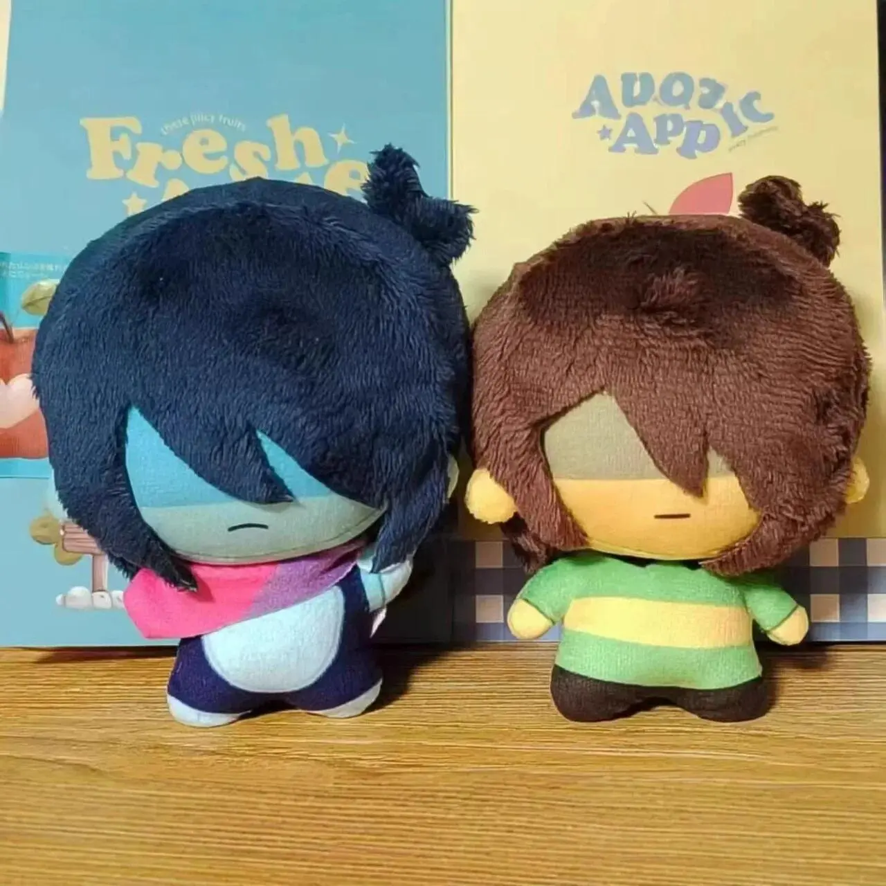 10CM DELTARUNE Kris Plush Doll Cute Game Character Toy For Teens Fans Collectors Christmas Gift Home Decor