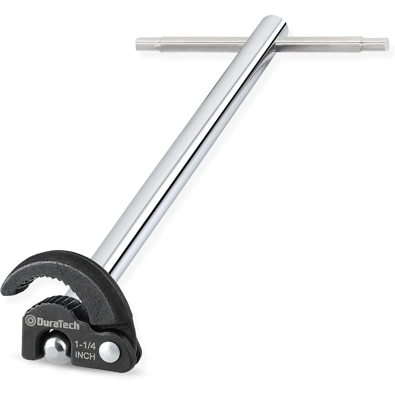 11" Wrench, Sink Wrench, Tap Nut Spanner Spanner, Capacity of 3/8" to 1-1/4" for Fixing Back and Nuts Sink