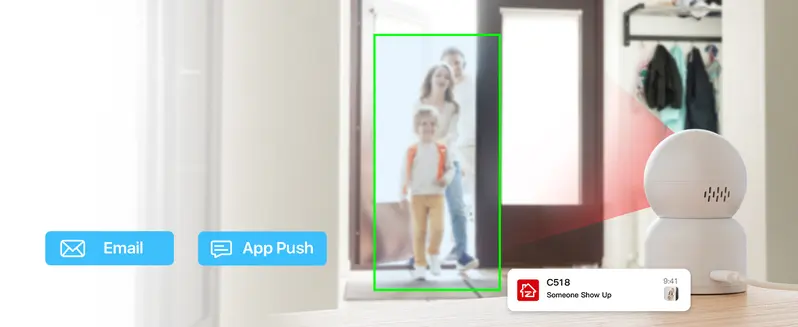 ZOSI C518 3MP 2K Indoor Pan-Tilt Smart Home Security Camera - Corded Power, Plug-and-Play, 2.4G/5G Dual-Band Wi-Fi, Phone App Control, Night Vision, Person Detection, 2-Way Audio, Cloud & Local Storage, 2-Year Guarantee ZOSI C518 3MP 2K Indoor Pan-Tilt Smart Home Security Camera - Corded Power, Plug-and-Play, 2.4G/5G Dual-Band Wi-Fi, Phone App Control, Night Vision, Person Detection, 2-Way Audio, Cloud & Local Storage, 2-Year Guarantee