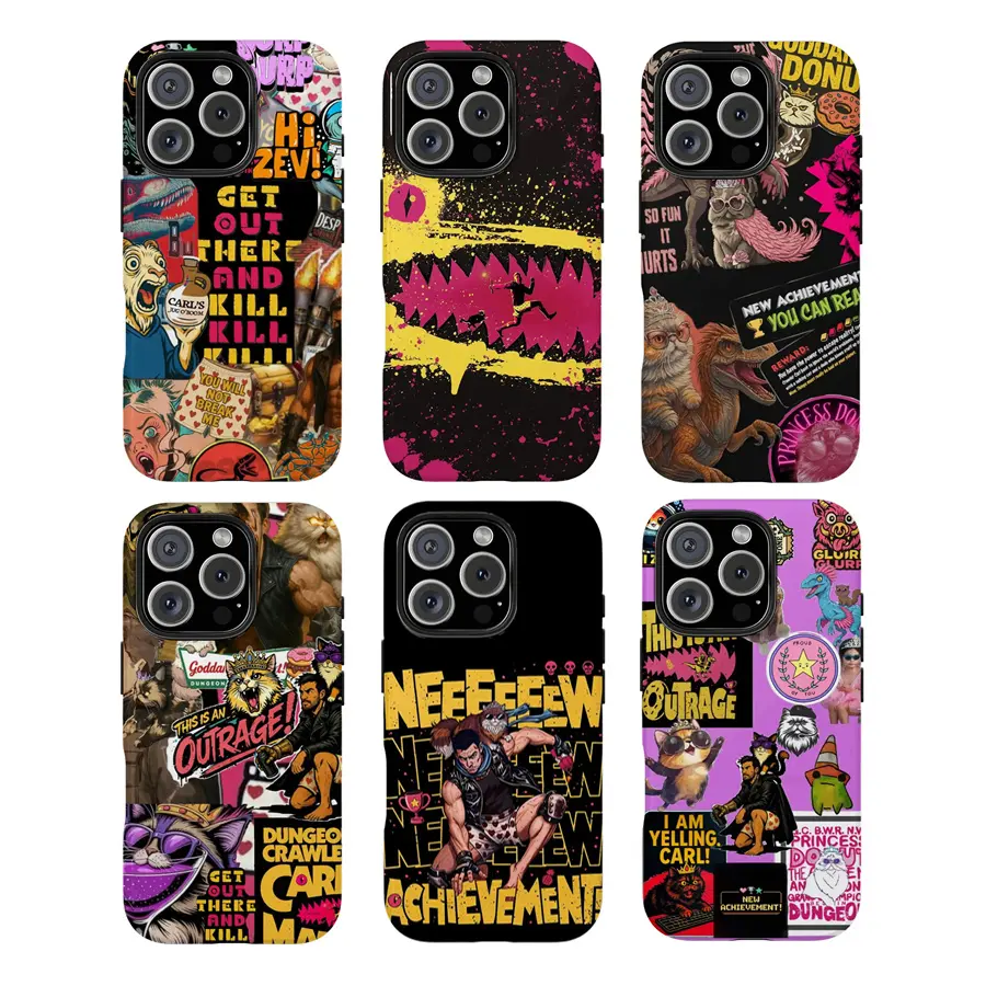 Y-DDCC Carl & Princess Donut Fan Art Protective Phone Cover,Having good protective properties,for iPhone 16 15 14 13 12 11 17Pro Max,for Samsung S25 S24 S23 S22 Ultra,Suitable for giving as gifts, for Christmas and Thanksgiving Day