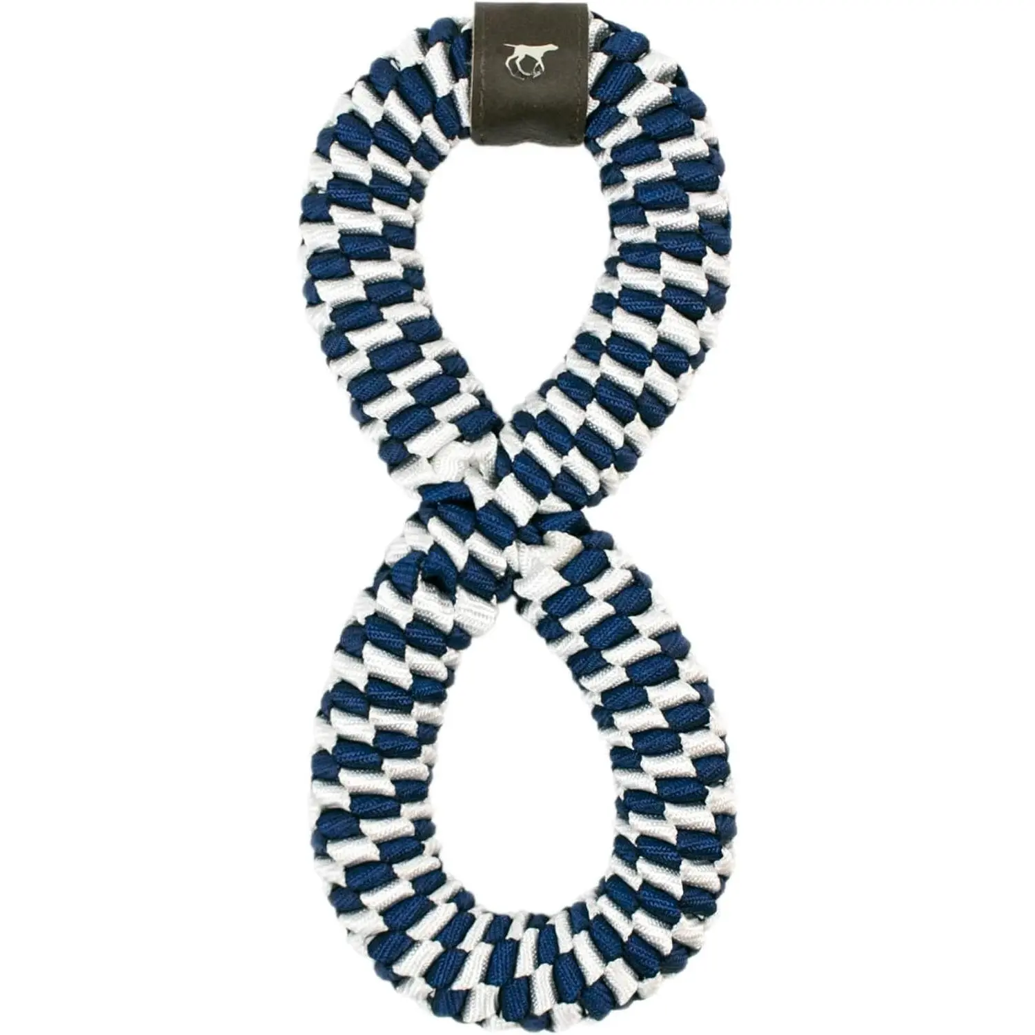 Navy Braided Infinity Tug  for Dogs - Designed for Long Lasting Play and Exercise!