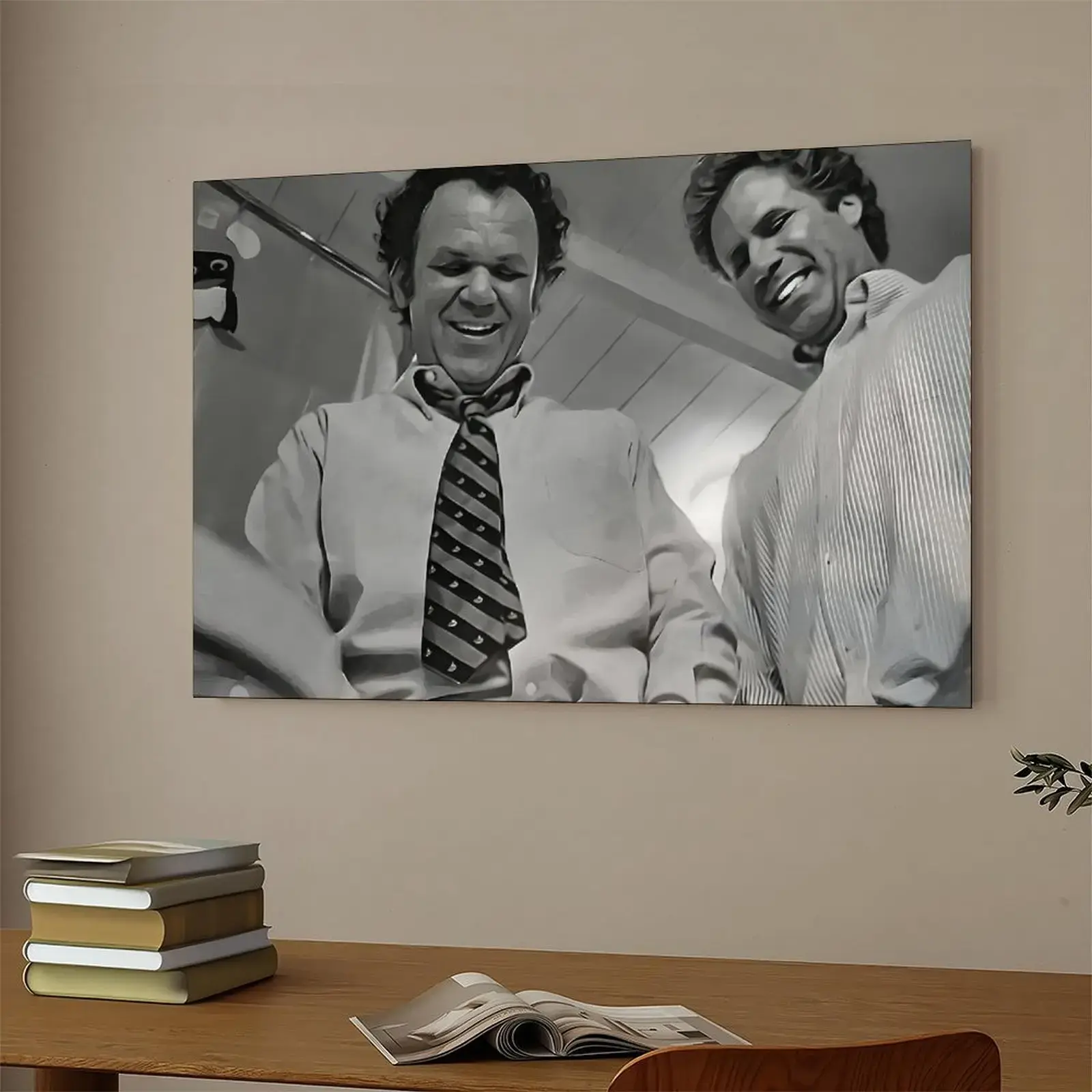 Black And White Print, Bathroom Print, Step Brothers Movie Toilet Scene, Bathroom Humor Print, Movie Poster