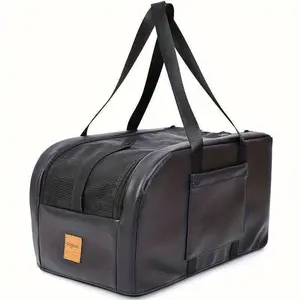 Portable Pet Carrier for Cars - Central Control Dog and Cat Bed with Multiple Compartments, Durable Polyester Material, Lightweight and Easy to Clean, Four Seasons Universal, Dog Car Sea