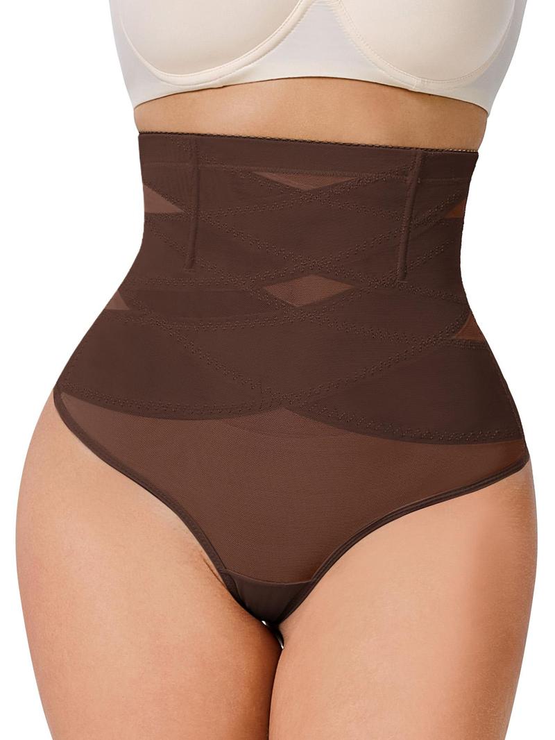 Women's High Waist Shapewear Panty, Tummy Control  Shaper Bottoms, High Stretch Shapewear Bottoms for Daily Wear, High Waisted Shapers