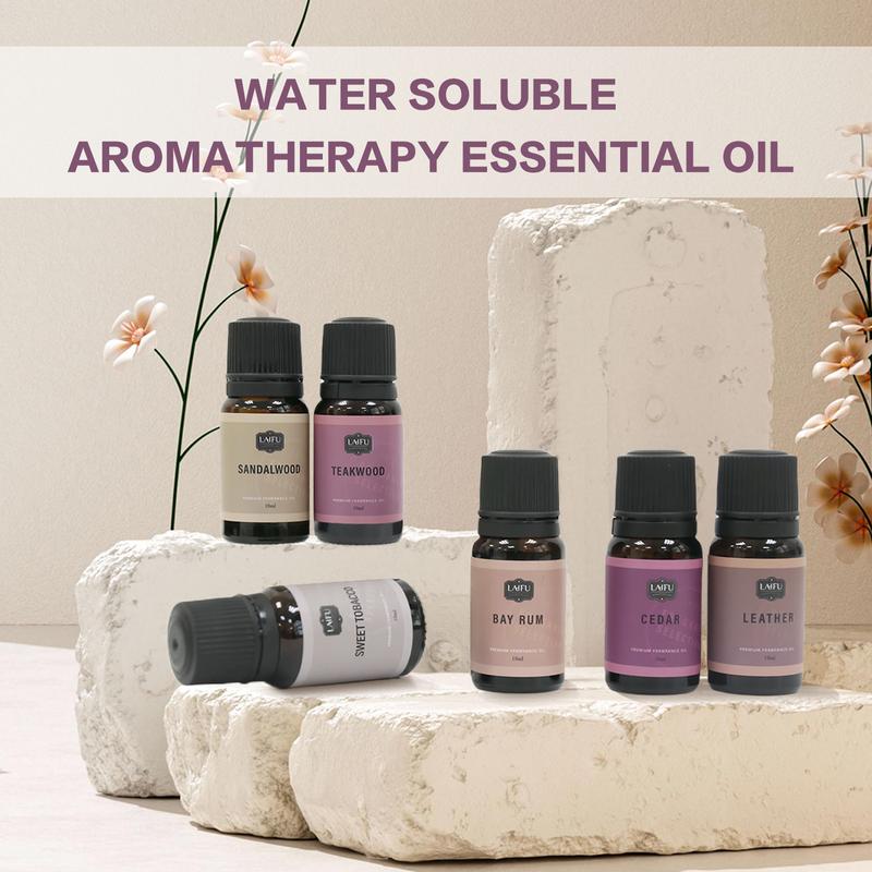 6x10ml Premium Essential Oils for Diffusers & Candles, Essential Oils Scents Home & Office Fragrance. Great Gift Idea.