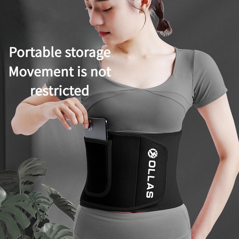 Waist Training Belt Lightweight Waist Support, Pink Women's Sports Belt - Abdominal Waist Trainer for increased core stability Compression Clothes