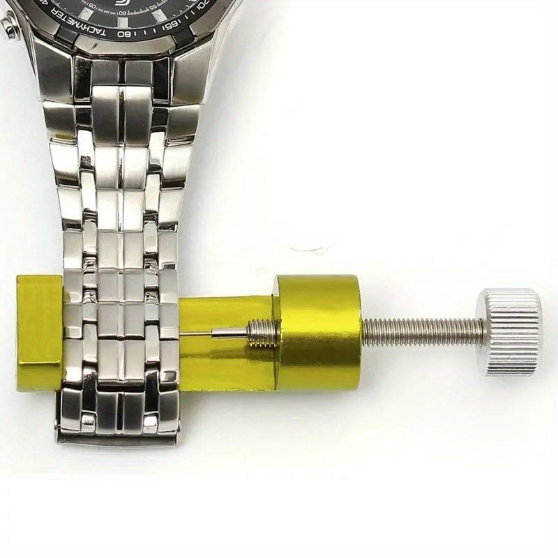 Watch Band Link Remover Tool, Metal Watch Strap Pin Adjuster Repair Kit, DIY Watch Fixing Tool for All Watches, Perfect Gift for Men Women