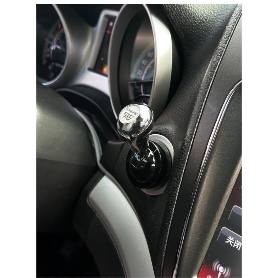 2026 New Heavy Duty Metal Push to Start Button Cover | Universal Car Interior Mod Accessory, Decorative Ignition Switch Cover