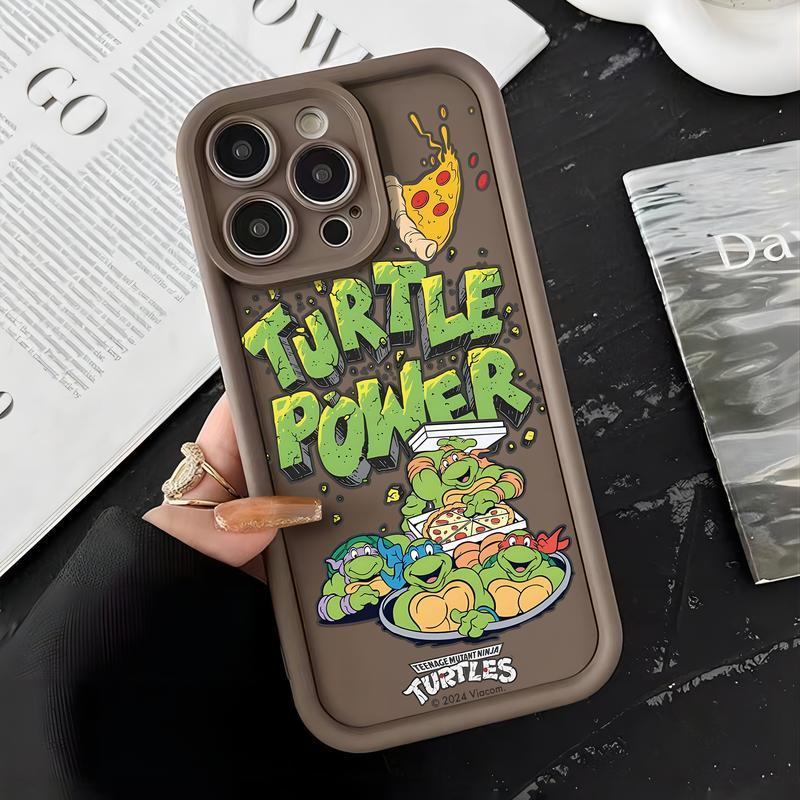 Cartoon Teenages Mutants Ninjas Turtles New Phone Case For IPhone 16e 16 15 14 13 12 11 Pro Max Mini XR XS X Plus TPU Back Cover