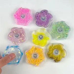 Fidget Spinner for Stress Relief - Petal Spinning Gyro Desk Toy for Adults & Kids, Portable ADHD Anxiety Relief Gift