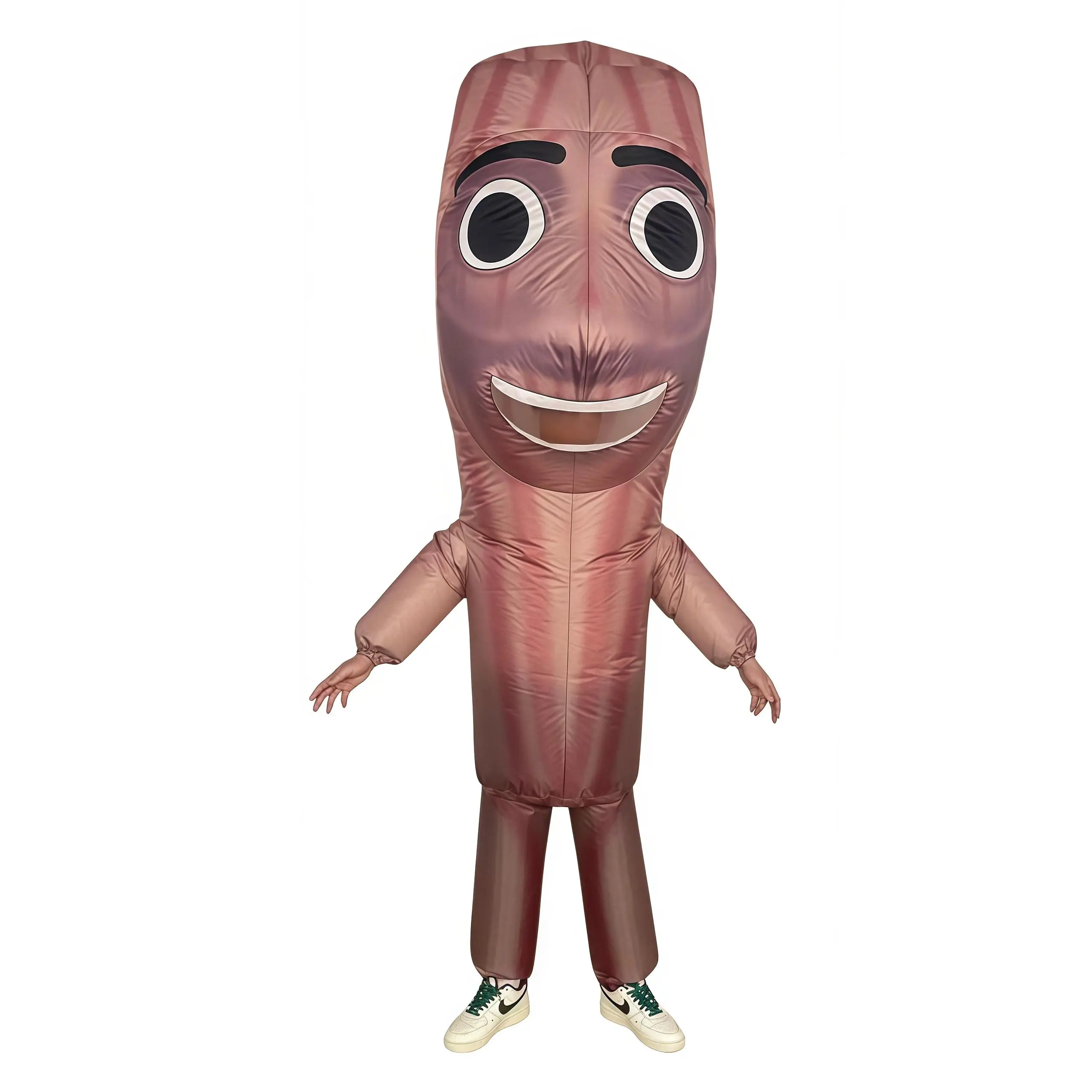 Creative wooden stick inflatable clothing for both men and women, loose fitting party activities, walking inflatable props