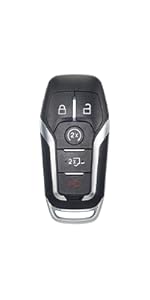 Keyless Entry Remote Control Flip Key Fob Replacement Fits for Ford F-150/F150 2015 2016 2017 2018 2019 2020-2023 F250 F350 17-22 Explorer Ecosport Ranger Bronco Maverick Escape N5F-A08TAA Keyless Entry Remote Control Flip Key Fob Replacement Fits for Ford F-150/F150 2015 2016 2017 2018 2019 2020-2023 F250 F350 17-22 Explorer Ecosport Ranger Bronco Maverick Escape N5F-A08TAA