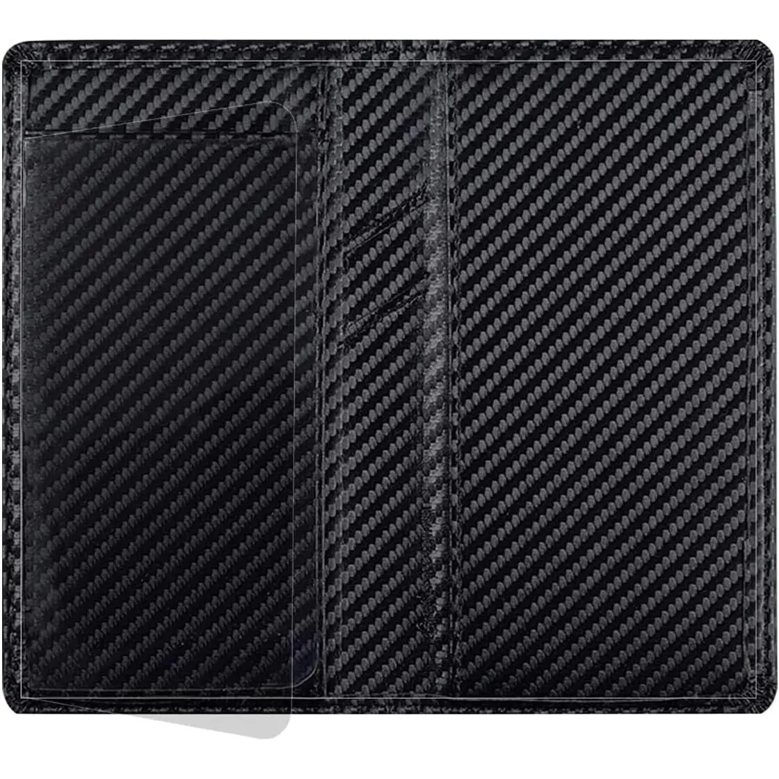 Leather Checkbook Cover with -in Divider Pen holder For Men Women Checkbook Holder Wallet RFID Blocking