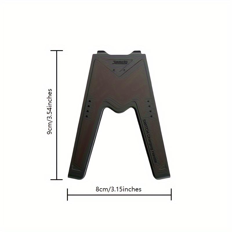 Portable Game Controller Charging Grip, 2 Counts V-shaped Joystick Design Game Controller Charging Handle, Console Accessories for Nintendo Switch Standard & OLED Edition