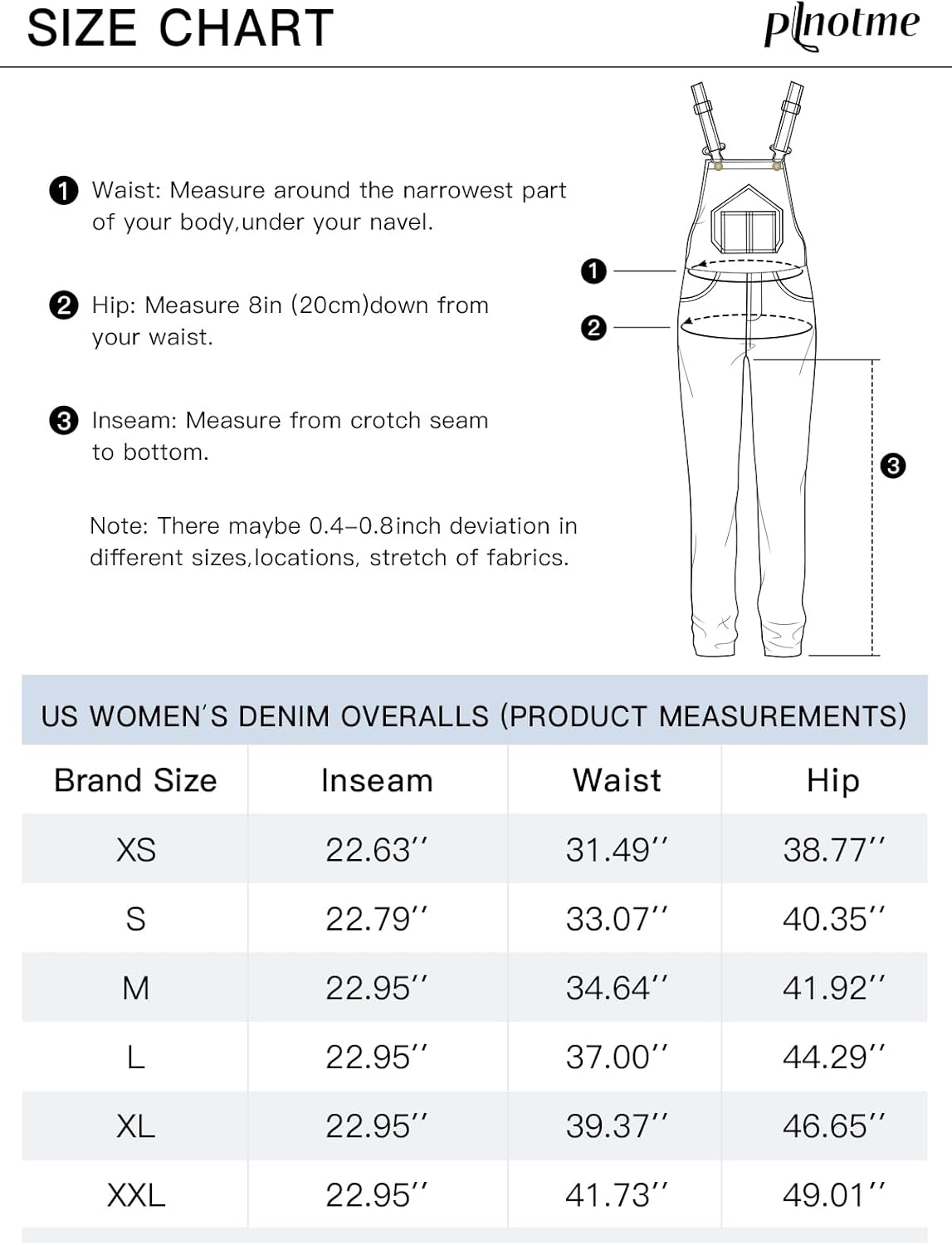 PASLTER Womens Denim Bib Overalls Barrel Leg Adjustable Strap Jean Pants Jumpsuits with Pockets Minimalist Basic Sleeveless Trouser Style PASLTER Womens Denim Bib Overalls Barrel Leg Adjustable Strap Jean Pants Jumpsuits with Pockets Minimalist Basic Sleeveless Trouser Style