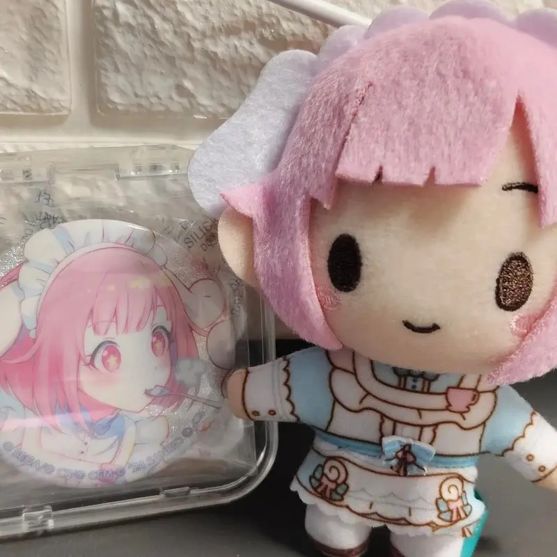 10cm PJSK Plush Keychain Project Sekai Otori Emu Stuffed Plushie Pendant Yoisaki Kanade Kawaii Backpacks Ornaments Toys Gifts