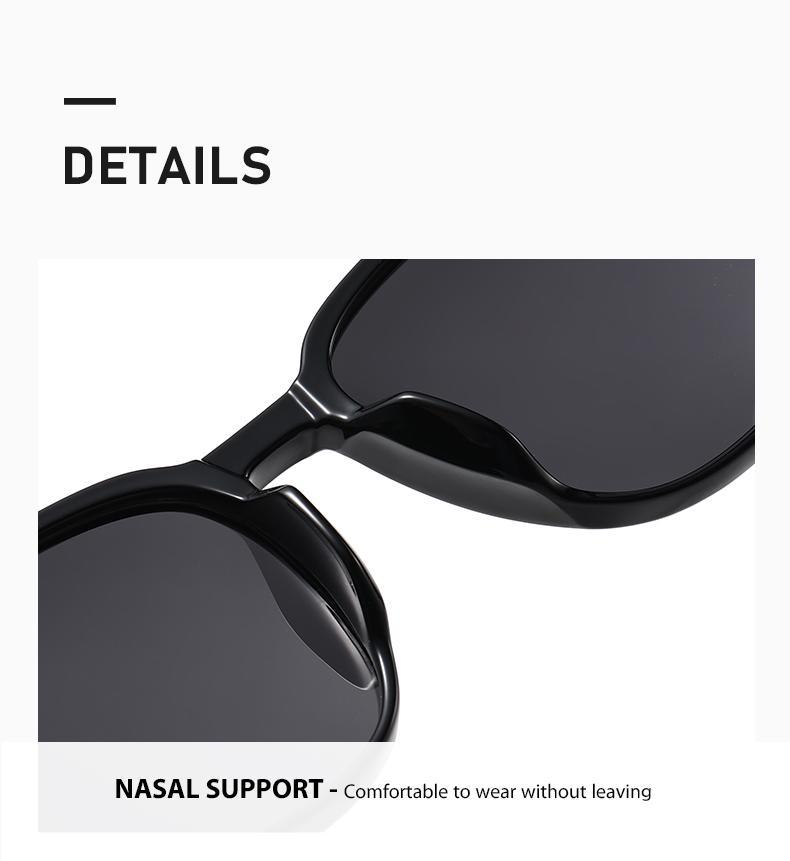 Ultra Light Square Sunglasses 4-Pack UV Resistant Windproof Polarized Face Enhancing Natural Colors Black Tortoiseshell Transparent Brown Frames SpringStatements