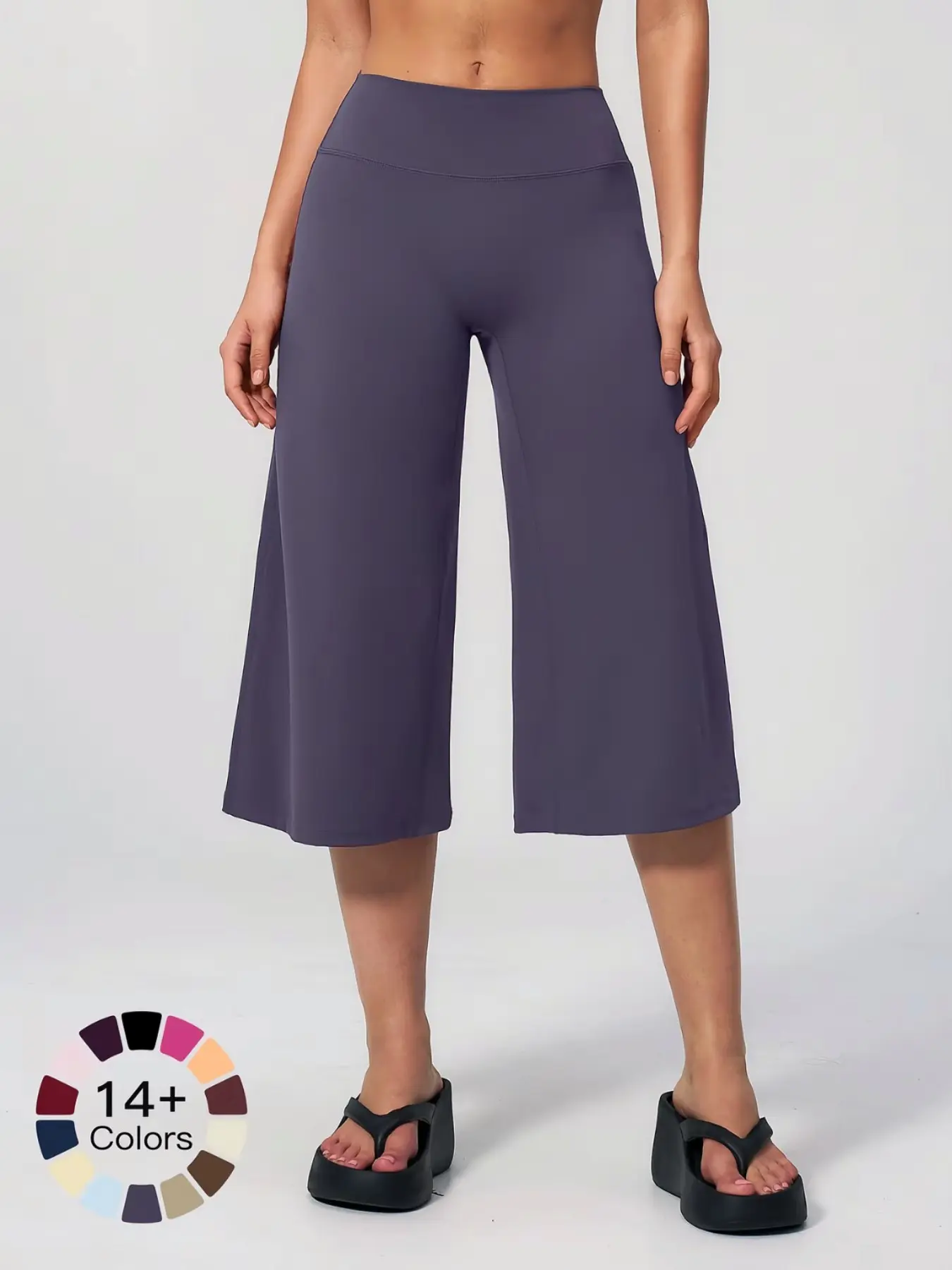 Women's High-Waisted Quick-Dry Loose-Fit Yoga Pants, High Waist Butt-Lifting Athletic Bottoms, Breathable Comfortable Activewear, Ideal for Gym & Home Summer Workout Fitness Use