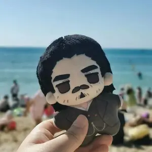 10cm Cosplay RDR2 Game Red Dead Redemption 2 Character Dutch Van der Linde Plush Toys Funny Plushie Doll Bag Keychain Pendant