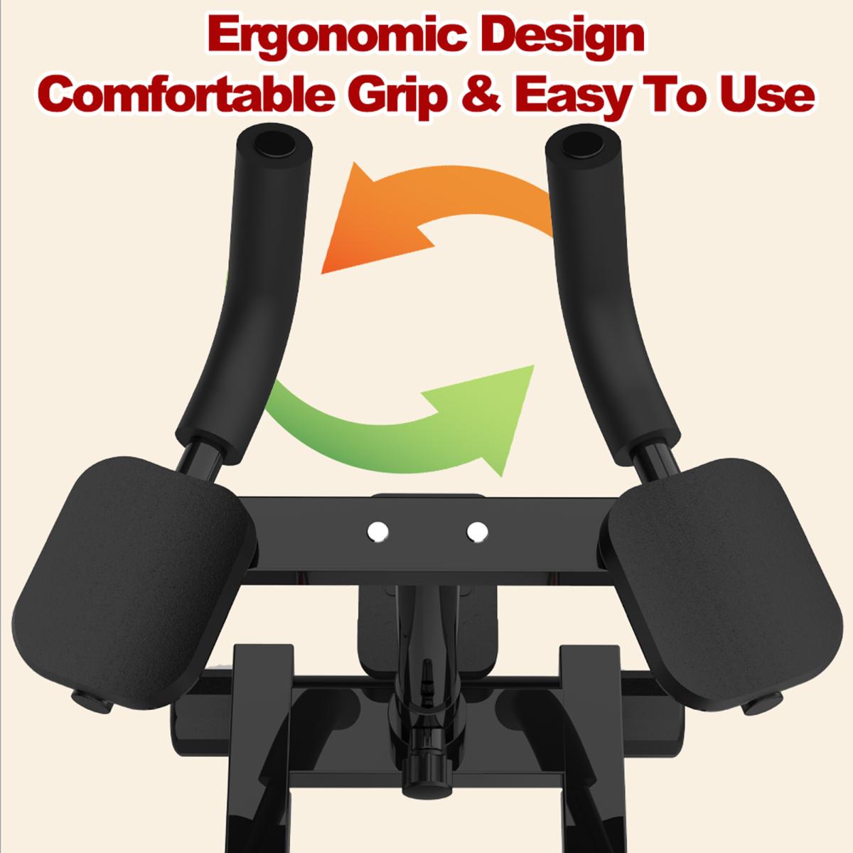 3-in-1 Spine Twist Stretcher & Stair Stepper & Waist Trainer, Adjustable Back Stretcher Machine for Lower Back Exercise, Core Activation & Full-Body Workout