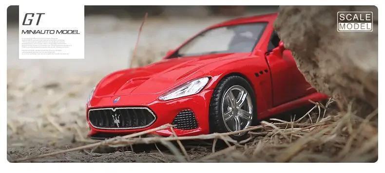 1:36 Maserati Gran Turismo MC High Simulation Exquisite Diecast Toy Vehicles Car Styling Alloy Car Model Toy Cars F38
