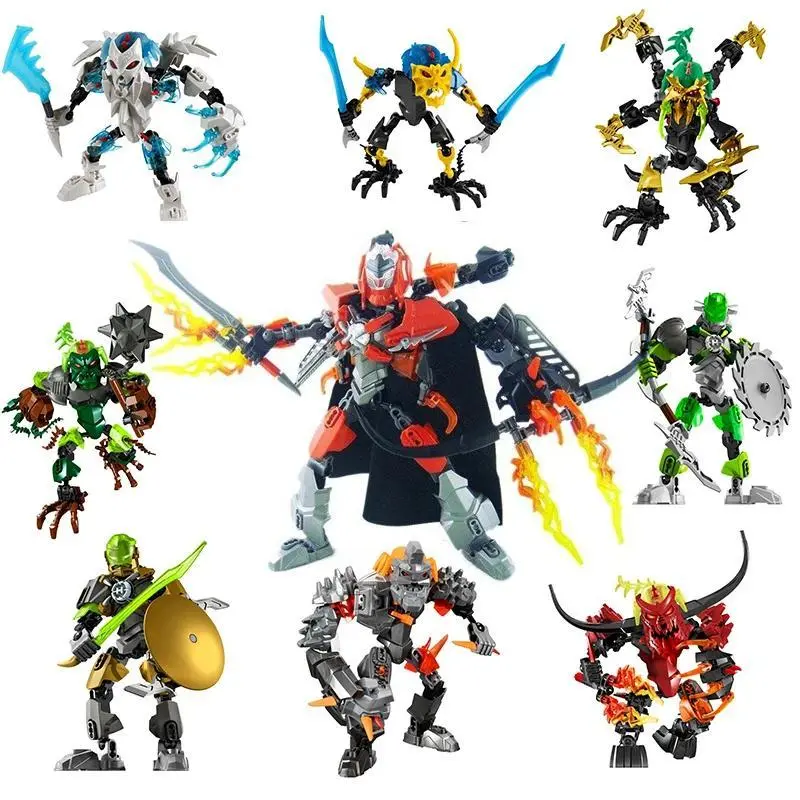 2026 Star Warrior Soldiers Hero Factory Building Blocks Set - Superhero FURNO BREEZ Robot Action Bricks, ABS Plastic Compatible Full Figure Toys for Boys Gifts, Superheroes