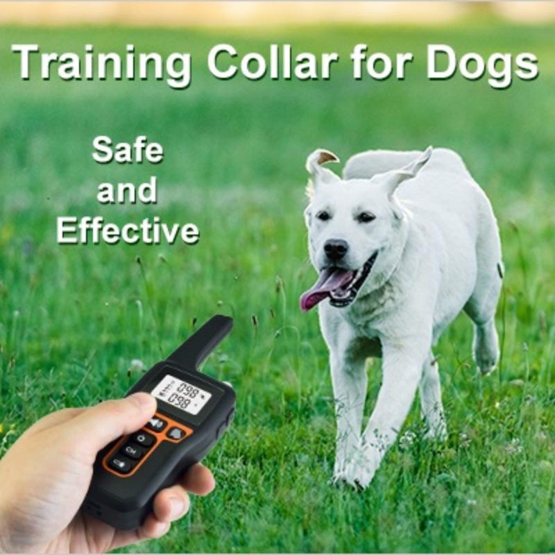 Intelligent Remote Control Dog Training Collar, 1 Set Waterproof Barking Stop Device, Vibration for Dog Training, Perfect Gift for Dog Lovers