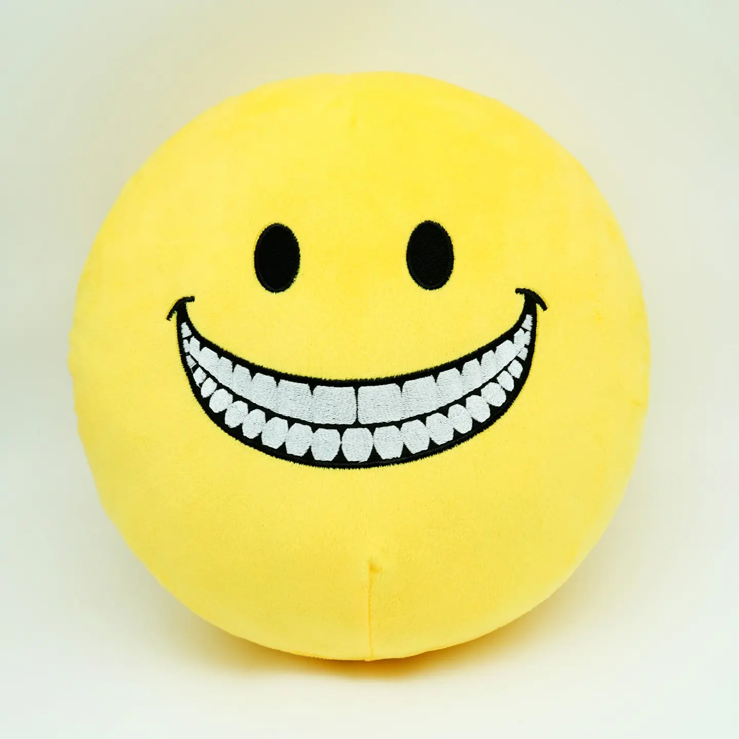 Verity Plush Smiley Face Stuffed Toy Doll, Stress Relief Ball, Soft and Cozy, Perfect for Relaxation, Ideal Gift for Kids and Adults