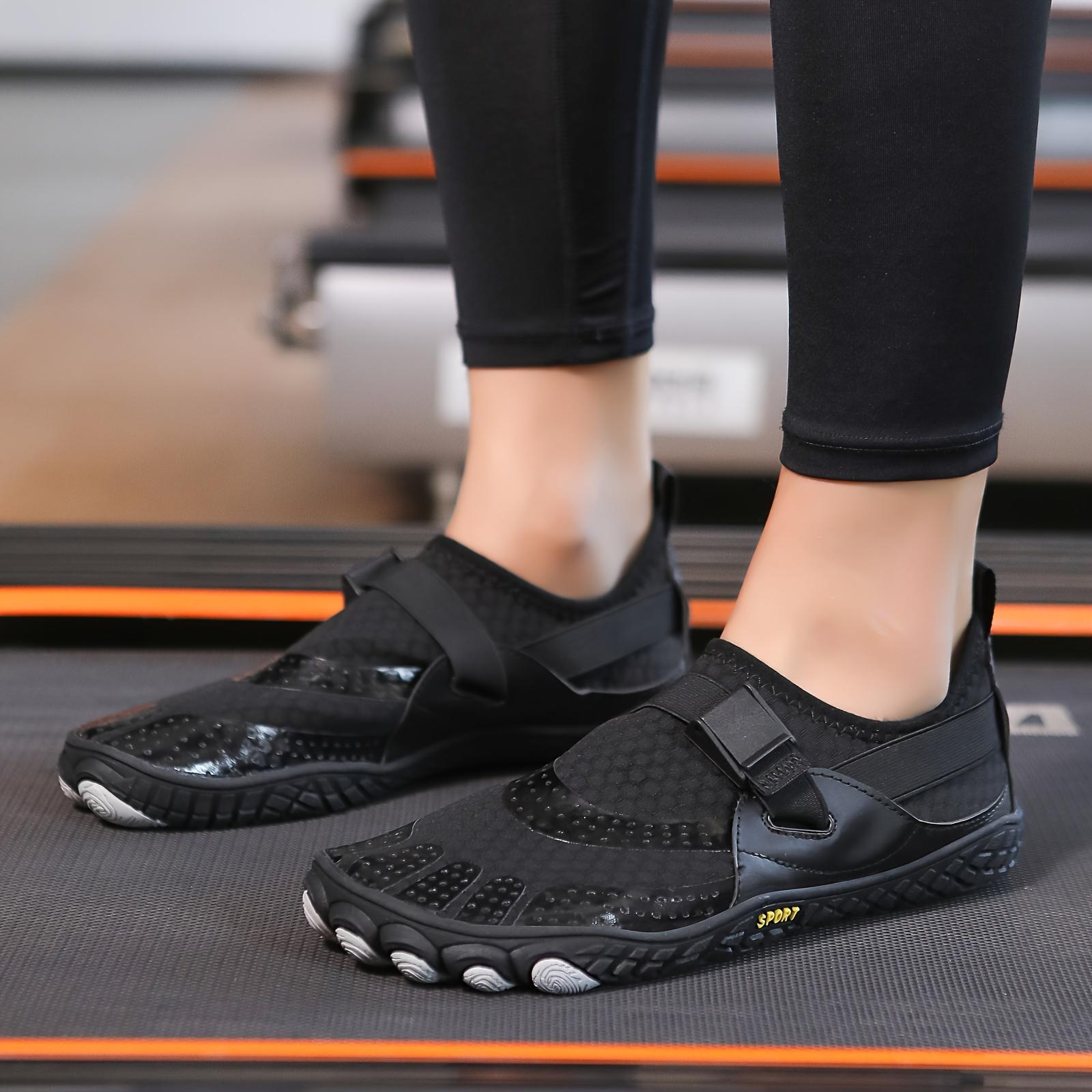 Men's river trekking shoes, wading shoes, beach shoes, reef non-slip men's quick-drying barefoot hiking shoes, swimming shoes, swimming water shoes, snorkeling shoes, suitable for beach vacations, camping, beach parties, five-finger men's shoes, soft, gym