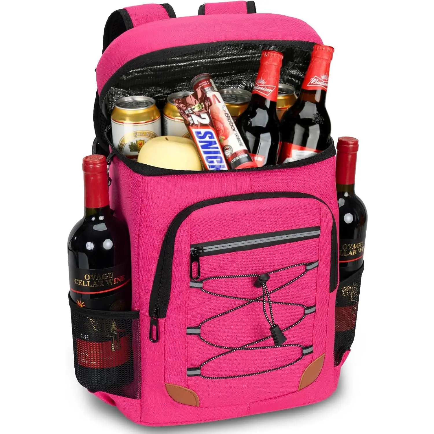 Backpack Cooler Insulated Leak Proof, Lightweight Soft Sided Cooler Backpack for Men Women, Waterproof Beach Cooler Bag Lunch Backpack for Camping Hiking Picnic Fishing Travel Outdoor