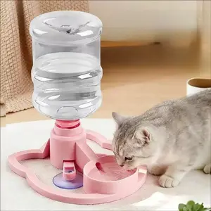 Pet Gravity Automatic Watering Machine, Large Capacity Plug-Free Pet Waterer, Anti-Moisture Mouth, Easy Clean Cat Bowl, Animal Water Bowl, Dog Water Dispenser