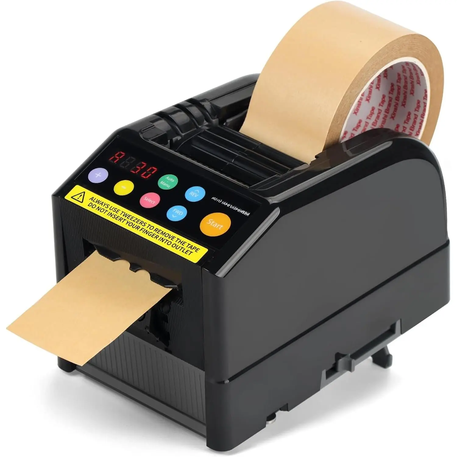 Ribbon  Machine, 999mm Max Cut Length,Automatic Tape Dispenser, Ideal for Businesses, Schools,Shipping,  Wrapping, Restaurants,Homes