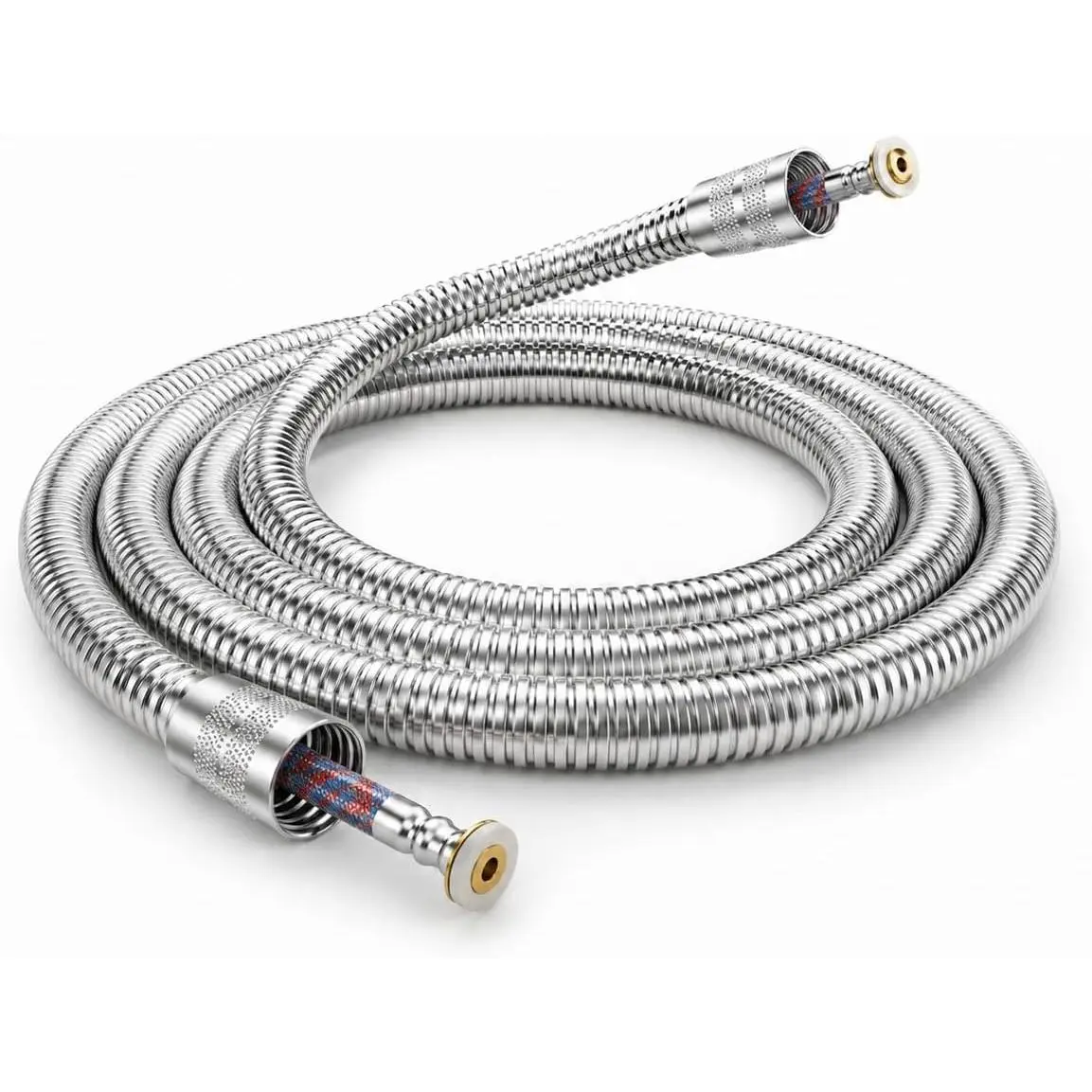 Shower Hose, 59 Inches Stainless Steel Anti-Burst  Handheld Shower  Hose, Leak Proof Rust Resistant Extra Long Flexible Hose for Shower, Washing Pets, Cleaning Corners, Chrome