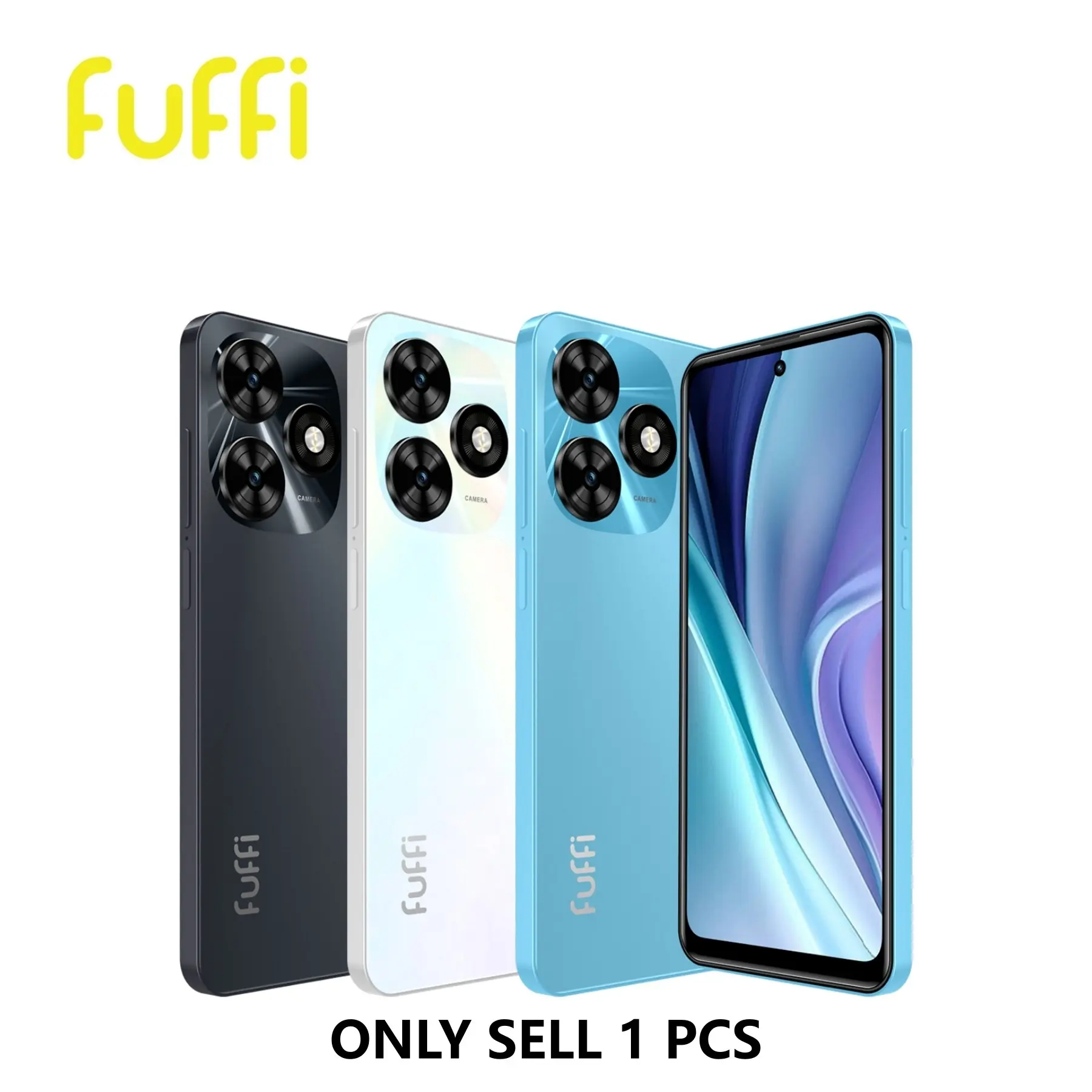 Fuffi Smart Phone, Android Phones, Global 4g Network, 6.56-Inch HD Screen, 3gb RAM 32GB ROM, Dual Sim, 2mp+7mp Camera, 3100mah Battery, Quad-Core Processor, Android