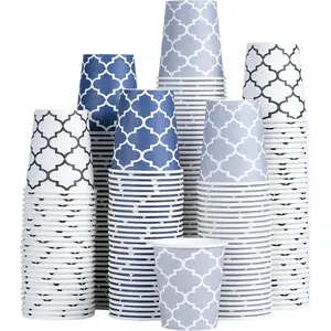 [300 Pack] 3 oz Paper Cups, Small Mouthwash Cups 3 OZ, Mini Disposable Bathroom Cups, Paper Cups 3 Ounce for Bathroom, Supermarket, Birthday Party, Travel, Events, Picnic, BBQ