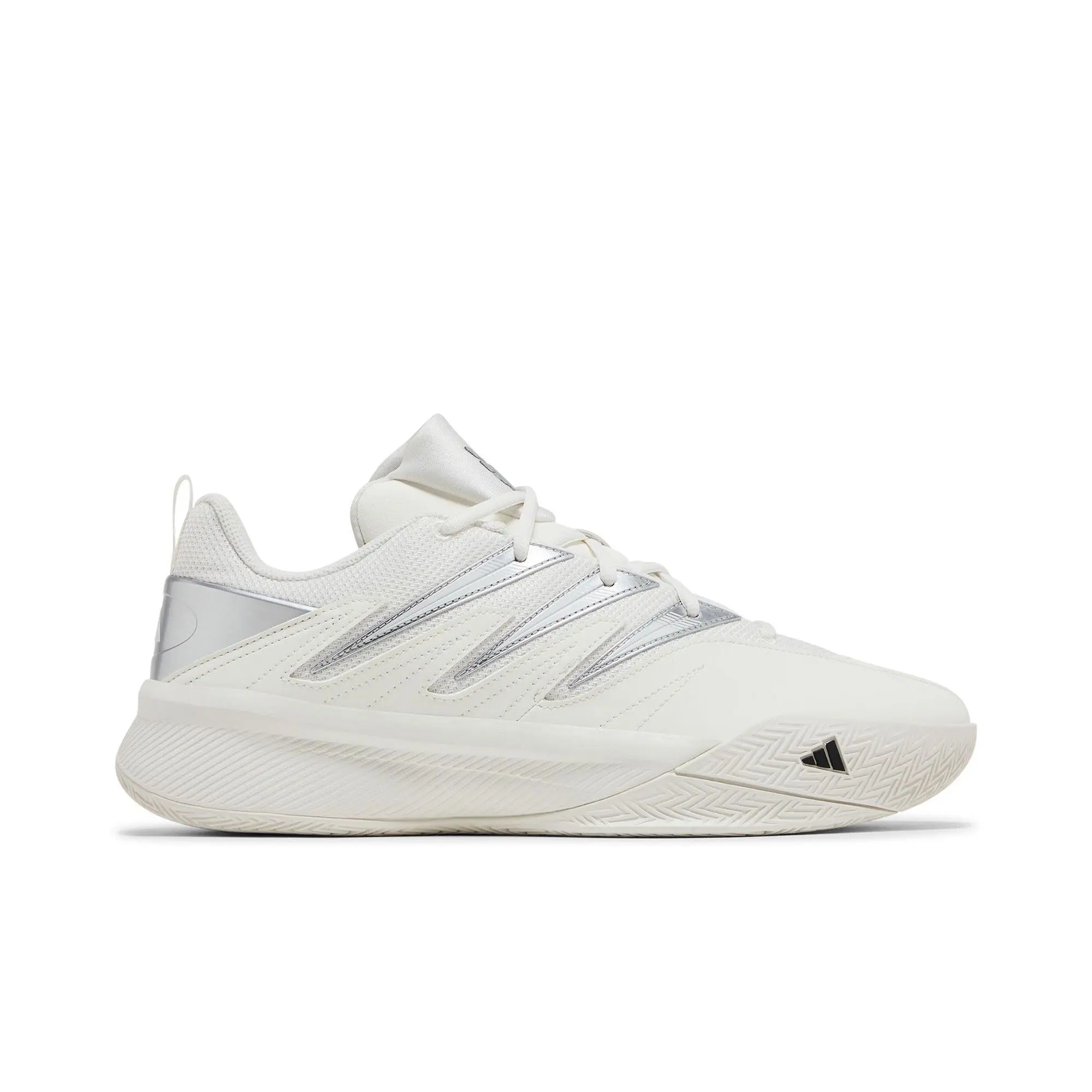 adidas Dame Certified 3 Low 'White Silver Metallic' (Unisex) Core White/Core Black/Silver Metallic basketball shoes IH8468