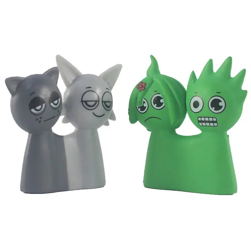 12pcs Game Sprunki Incredi Action Figure Sprunky Figurines Pvc Collection Model Doll Toy for Kid Birthday Gifts Toys 2025