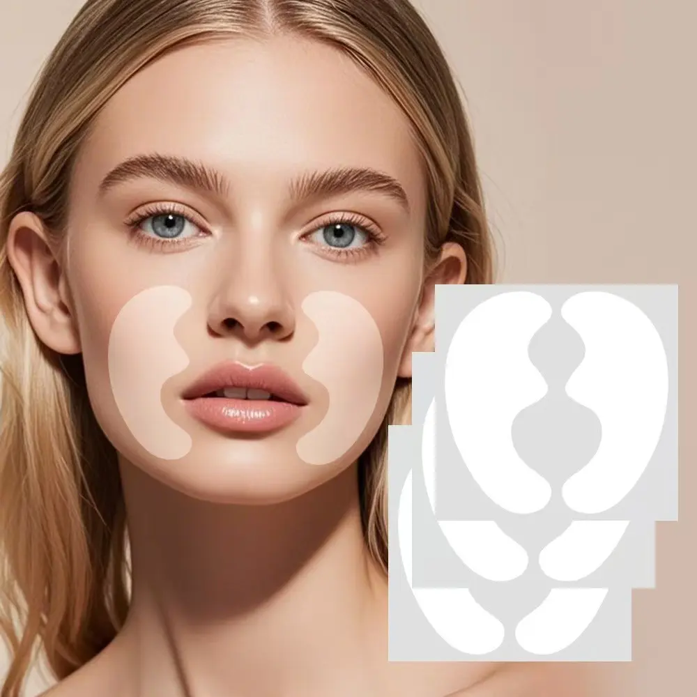 20 Pcs Collagen Smile Line Stickers for Facial Lift, Fade Skin Tone, Smooth Wrinkles, Face Care, Beauty and Personal Care, Beauty Products