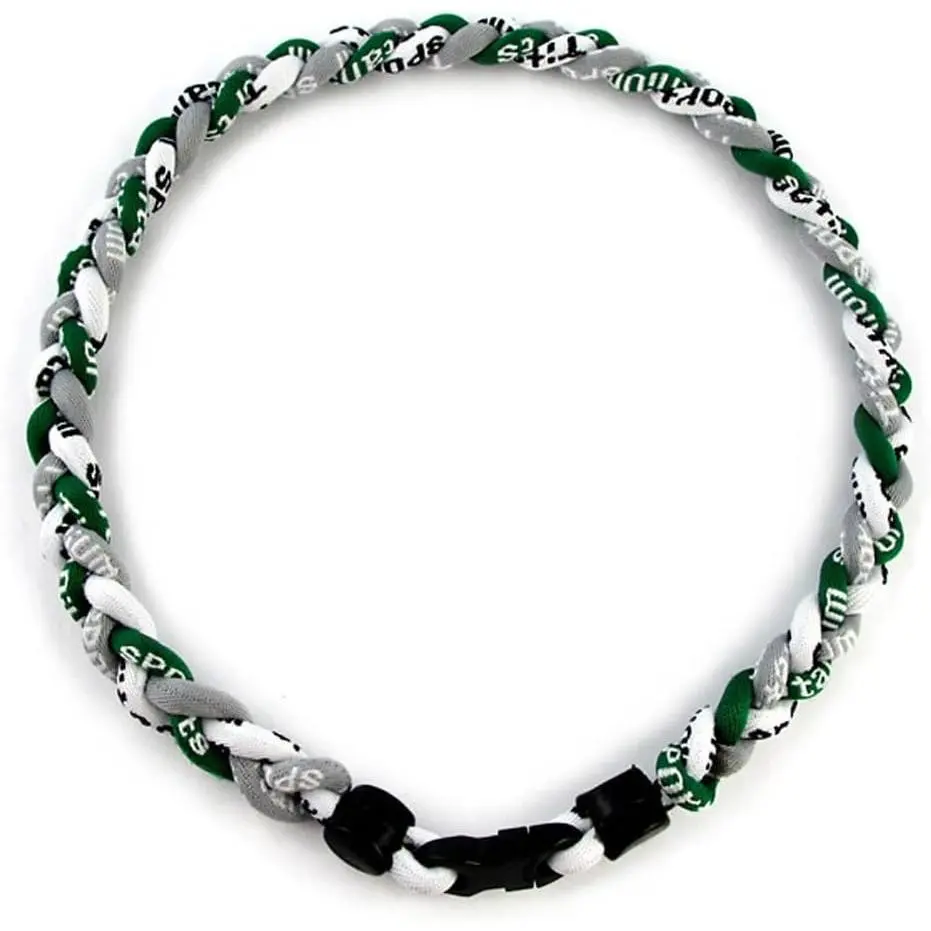18 Inch Three Colors Three Braided Rope Tornado Necklace