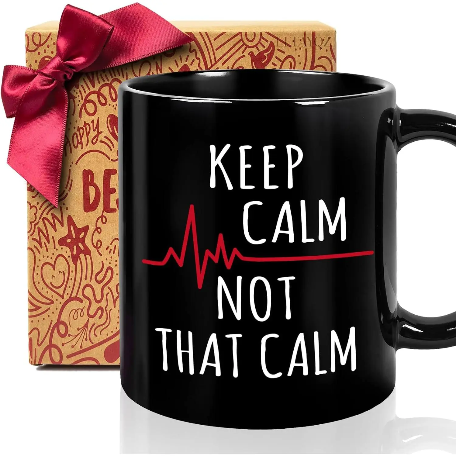 Funny Coffee Mug  for Nurse , Keep Calm Not that calm mug, Novelty Birthday Christmas Mugs Gifts Ideas for nurse  CNA RN Cardiologist Paramedic,  School Graduates mugs gifts110