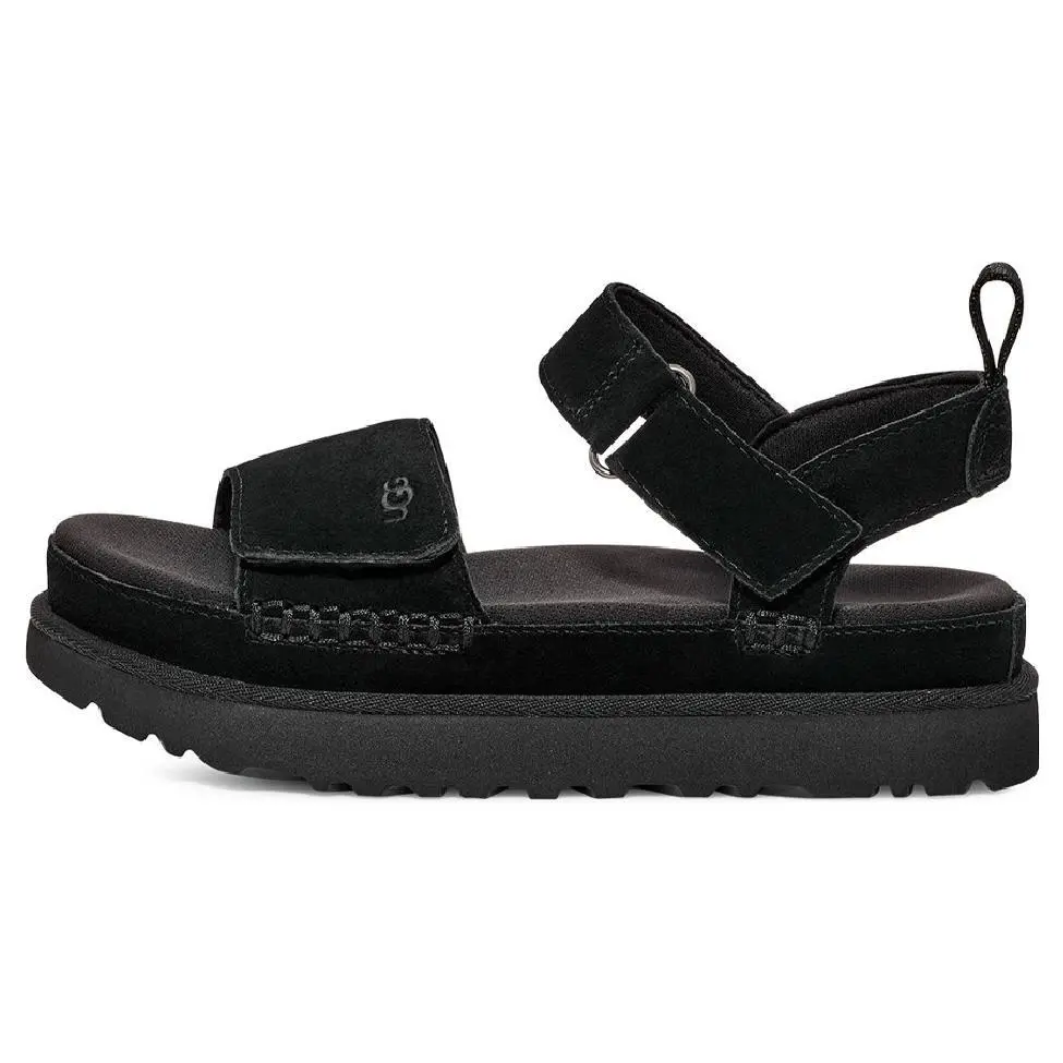 UGG Goldenstar Platform Sandal Black (Women's) 1136783-BLK