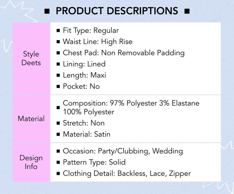 Cider Satin Lace Panel V-neck Mermaid Maxi Dress